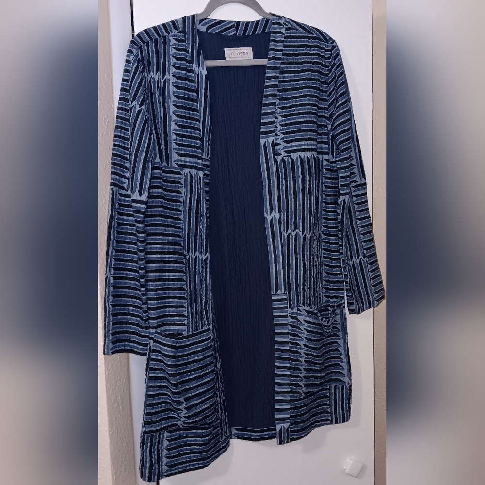 Voloshin Alma Boho linen jacket